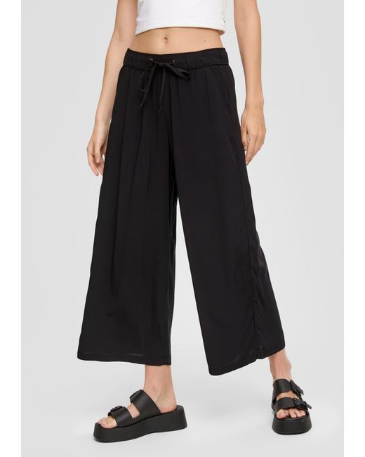 QS White 7/8-Hose Culotte mit Elastikbund