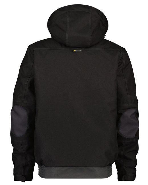 Dassy Winterjacke in Black für Herren