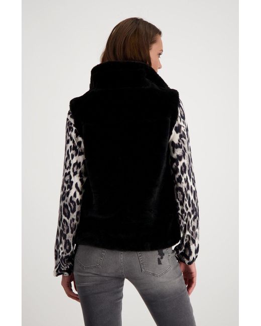 Monari Black Steppweste Weste