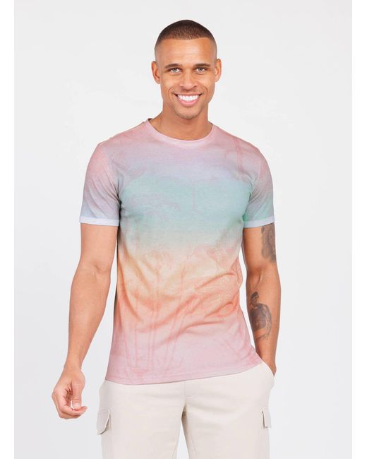 Key Largo T-Shirt MT AMALFI Regular Fit (1-tlg) in Pink für Herren