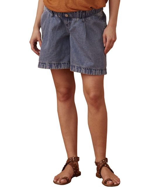 Envie de Fraise Blue Shorts Umstands-Jeansshorts