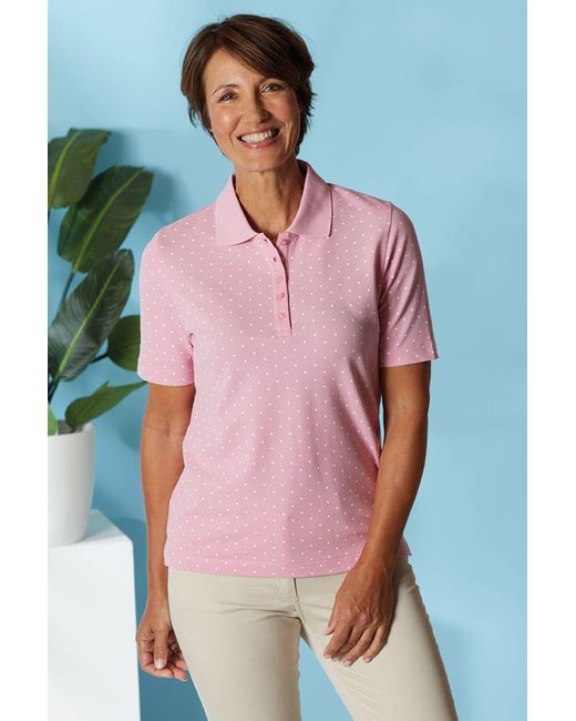 COMPASS Pink Poloshirt