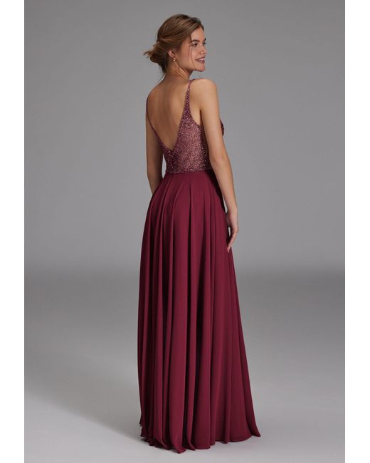hey kyla Purple Abendkleid