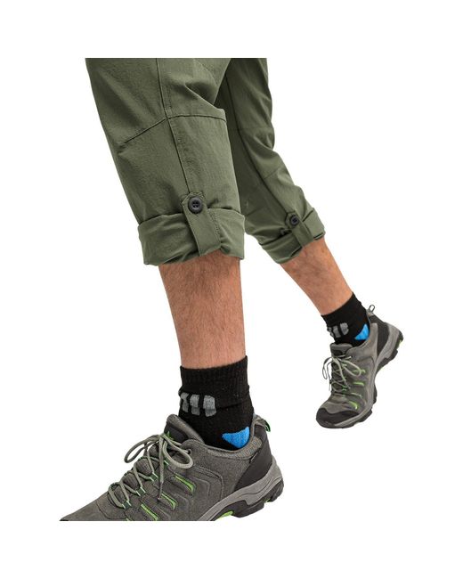 Maier Sports Funktionshose Hose roll up Nil in Green für Herren