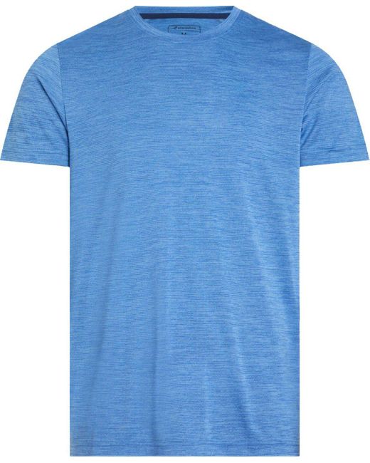 ENERGETICS Kurzarmshirt He.-T-Shirt Telly SS M MELANGE//BLUE LI für Herren