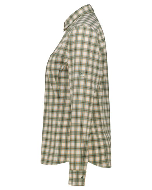 Meru Green Outdoorbluse Bluse SAUDA Langarm