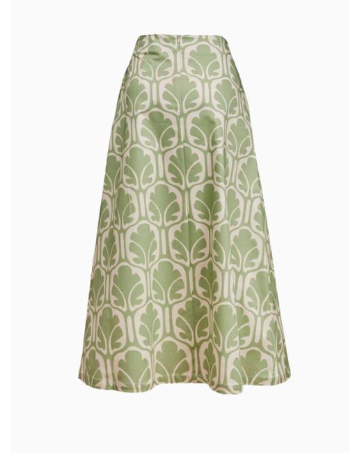 Falda A-Long, Talla LaDoubleJ de color Green