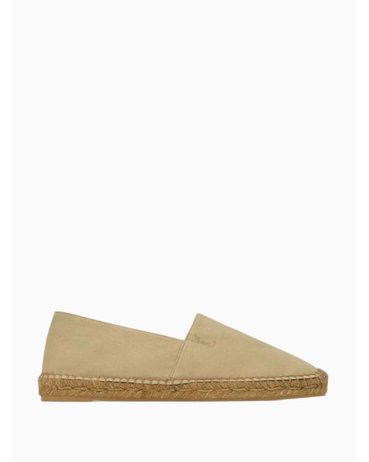 Alpargatas Cassandre, Talla Saint Laurent de hombre de color Natural