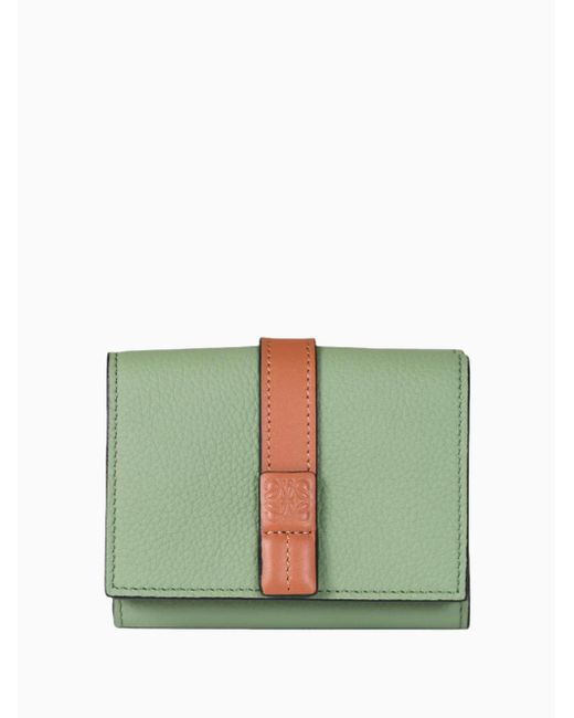 Billetero Con Anagrama, Talla Loewe de color Green
