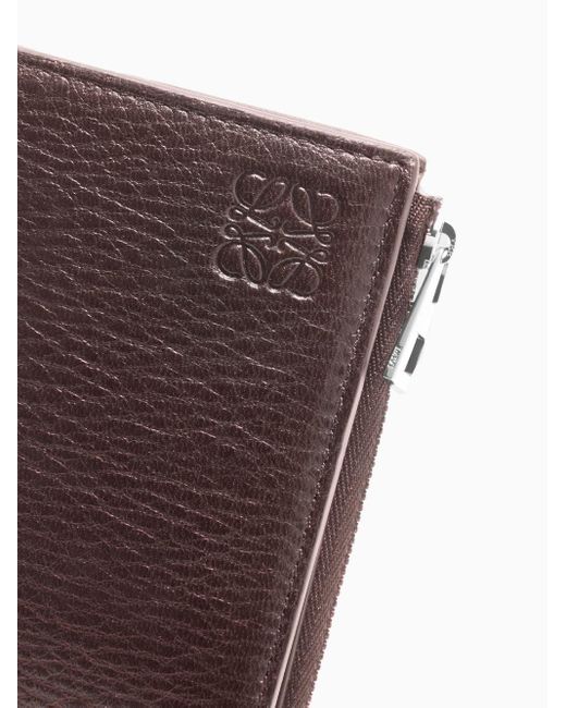 Cartera Compact Slim, Talla Loewe de hombre de color Brown