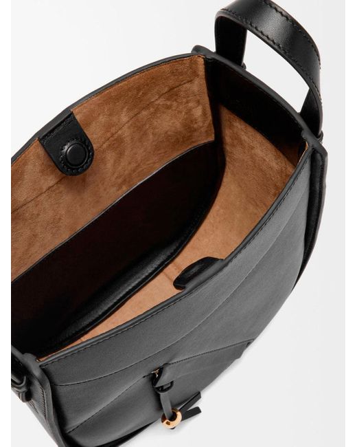 Bolso Hammock Slice, Talla Loewe de color Black