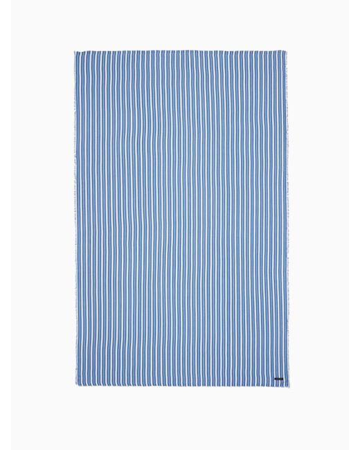 Chal Gilda Stripe, Talla Faliero Sarti de color Blue