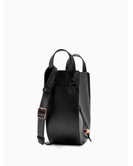 Bolso Hammock Slice, Talla Loewe de color Black