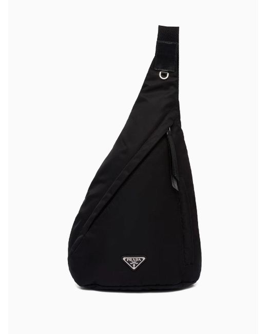 Mochila Re-Nylon, Talla Prada de hombre de color Black