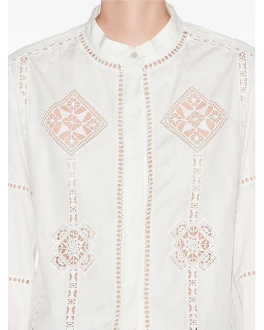 Camisa Serena, Talla Isabel Marant de color White