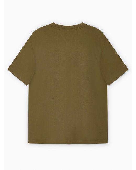 Camiseta Con Bordado, Talla Bottega Veneta de hombre de color Green