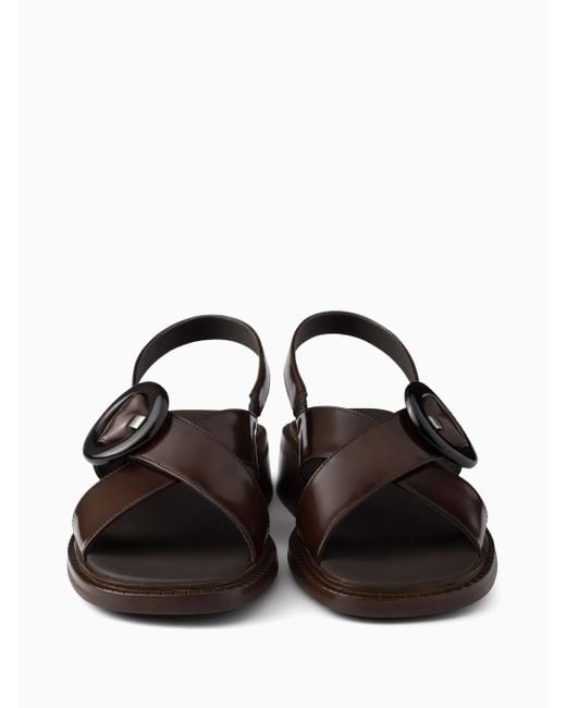 Sandalias Con Hebilla, Talla Prada de color Multicolor