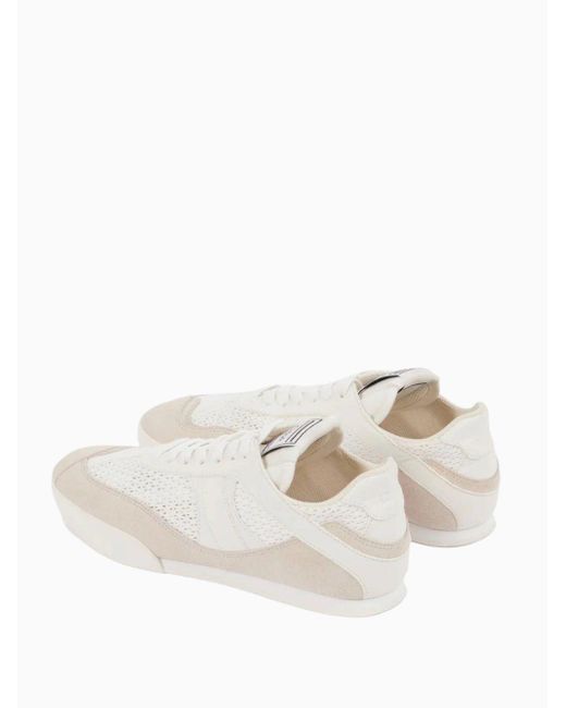 Zapatillas De Deporte Kick Marrón 100% Bovino, Poliéster, Nailon Chloé de color White