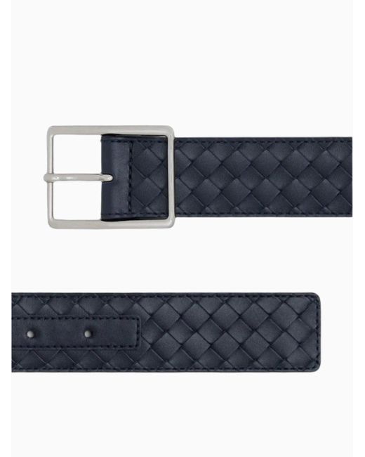 Cinturón Intrecciato Piccolo, Talla Bottega Veneta de hombre de color Blue