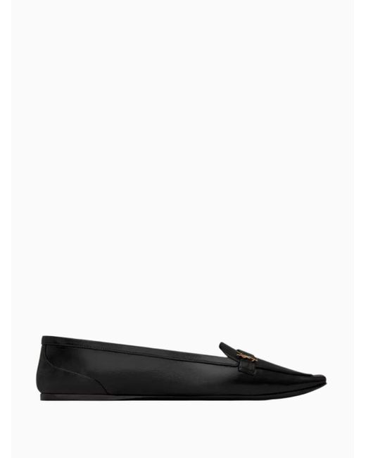 Bailarinas Poppy, Talla Saint Laurent de color White