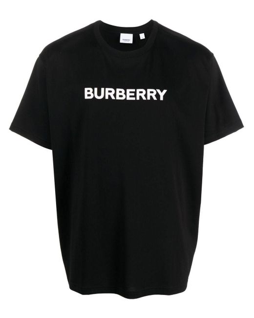 Camiseta Harriston Burberry de hombre de color Black