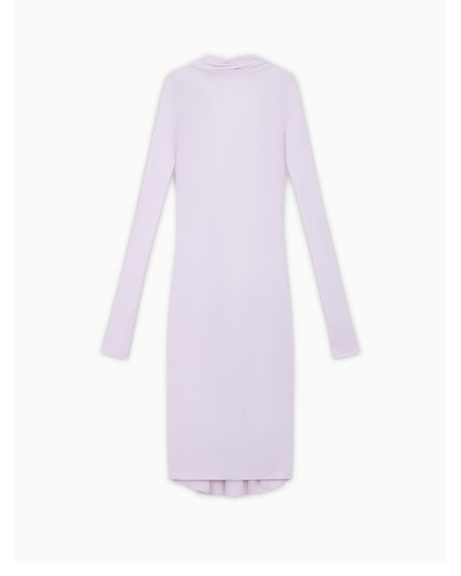 Vestido Capa, Talla Totême  de color White