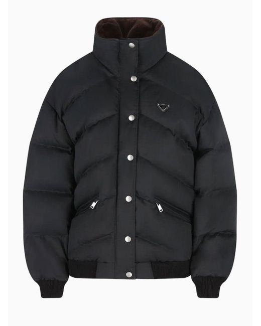 Plumífero Con Logo, Talla Prada de color Black