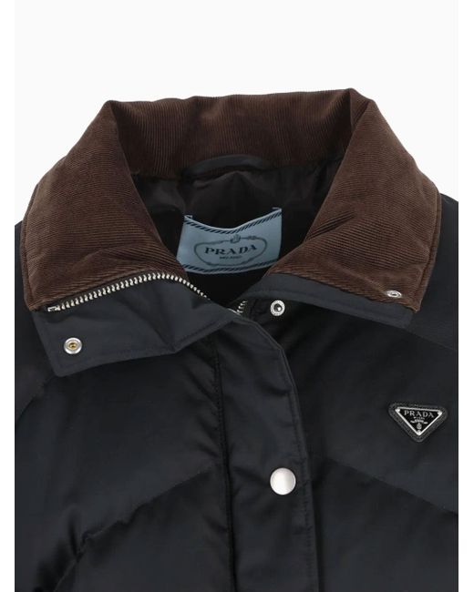 Plumífero Con Logo, Talla Prada de color Black