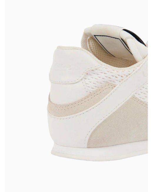 Zapatillas De Deporte Kick Marrón 100% Bovino, Poliéster, Nailon Chloé de color White