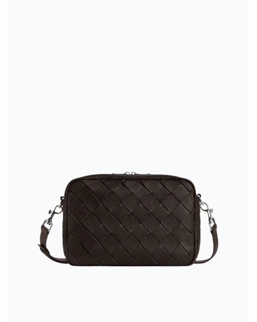 Bolso Camera Intrecciato Talla Bottega Veneta de hombre de color Black