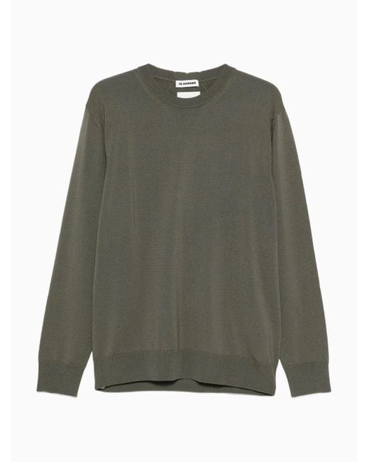 Jersey Merino, Talla Jil Sander de hombre de color Green