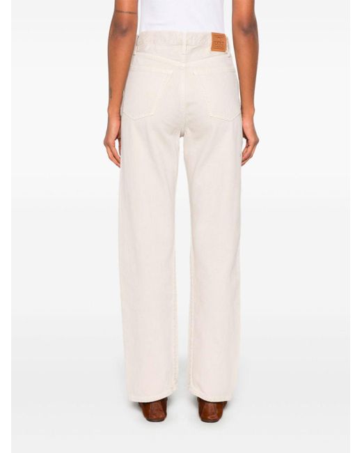 Jeans Twisted, Talla Totême  de color White
