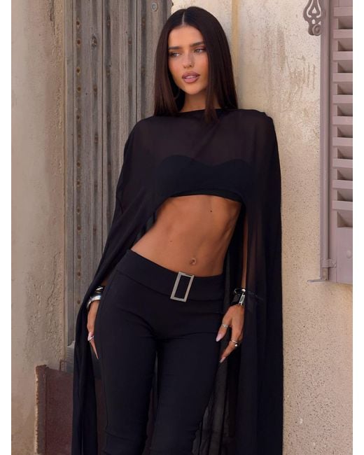 Outcast Blue Karley Crop Top
