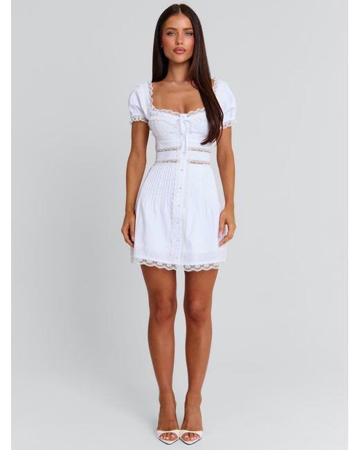 Outcast White Nadiene Mini Dress