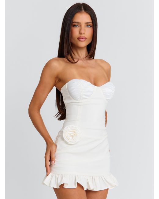 Outcast White Finlay Mini Dress