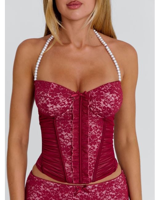 Outcast Red Cirelle Top