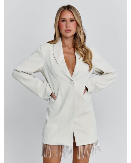 Outcast White Soho Blazer
