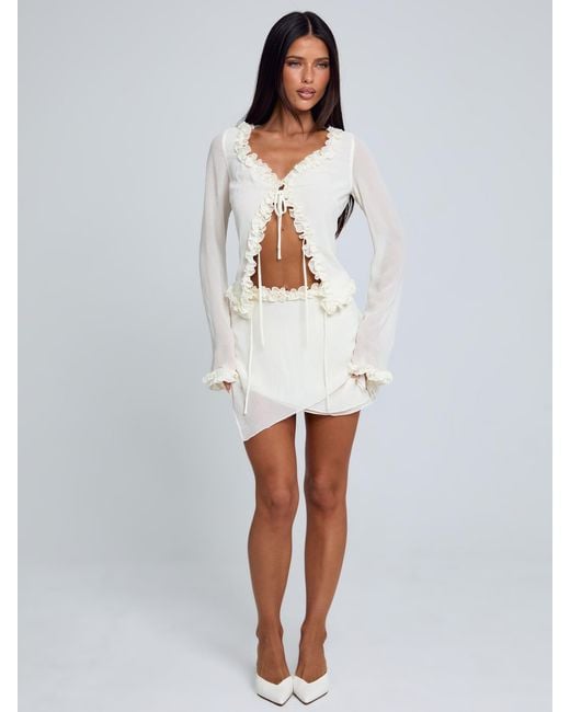 Outcast White Mae Top Ivory