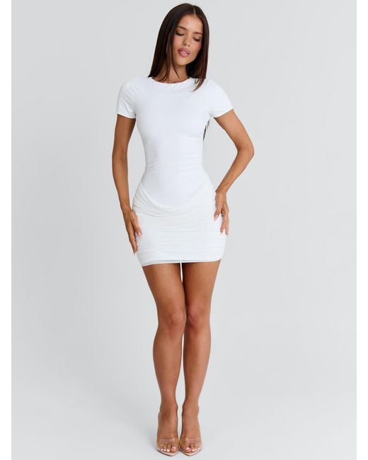 Outcast White Shelbie Mini Dress