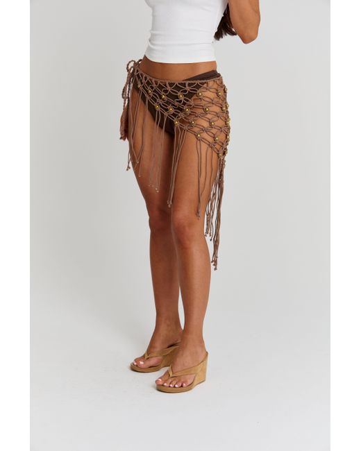 Outcast Brown Cario Sarong Belt