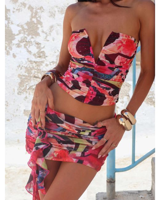 Outcast Red Beren Top Malaya