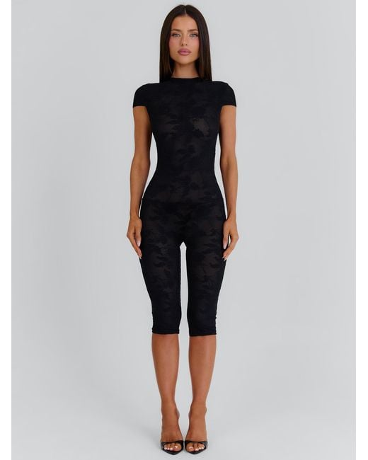 Outcast Black Jamiya Capri Jumpsuit