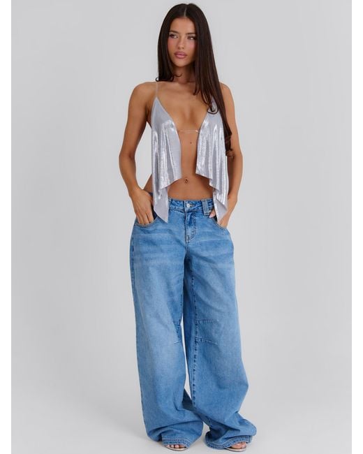 Outcast Blue Zeriah Pants Light