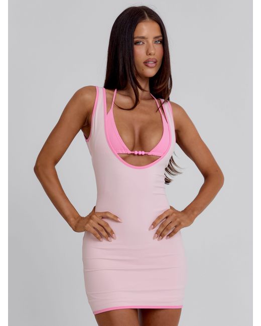 Outcast White Edith Mini Dress