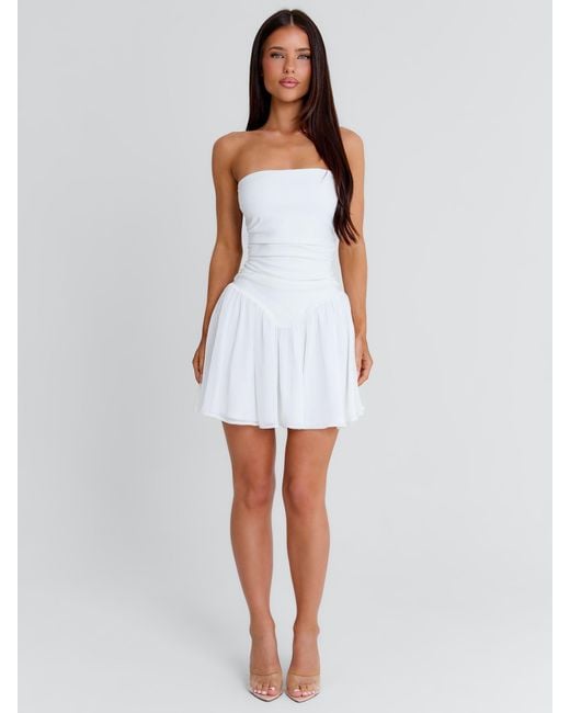Outcast White Zariah Mini Dress