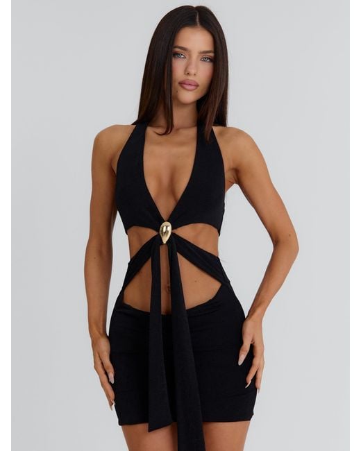 Outcast Black Marci Mini Dress