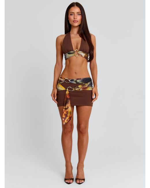 Outcast Brown Katey Top