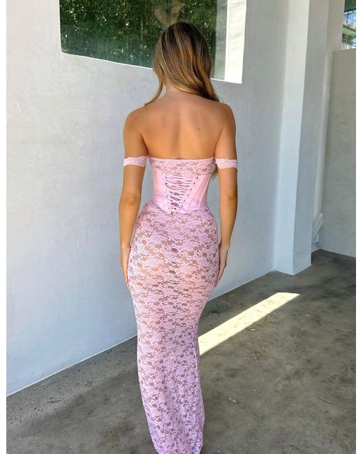chinese dress ladies Zana Maxi Dress Dark Mauve main image 0