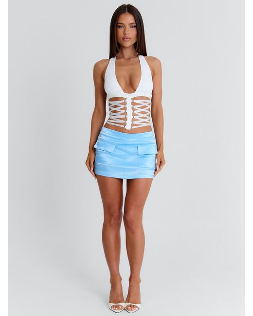 Outcast Blue Arlo Mini Skort