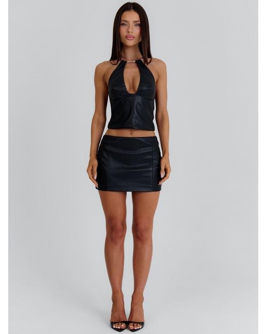 Outcast Black Althena Mini Skirt